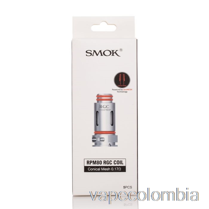 Bobinas De Repuesto Vape Recargables Smok Rgc Rba